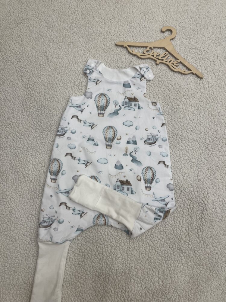 Tipegő hálózsák - repülő hőlégballonos (92)