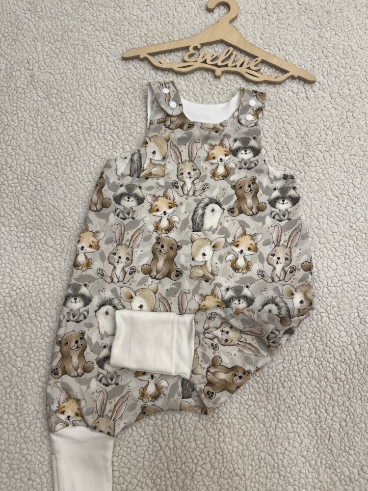 Prémium tipegő hálózsák - maci,róka,süni (86)